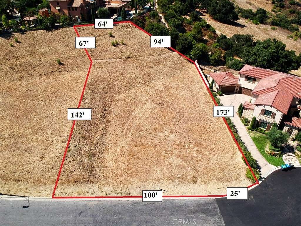 0.605 Acres of Residential Land for Sale in Chino Hills, California