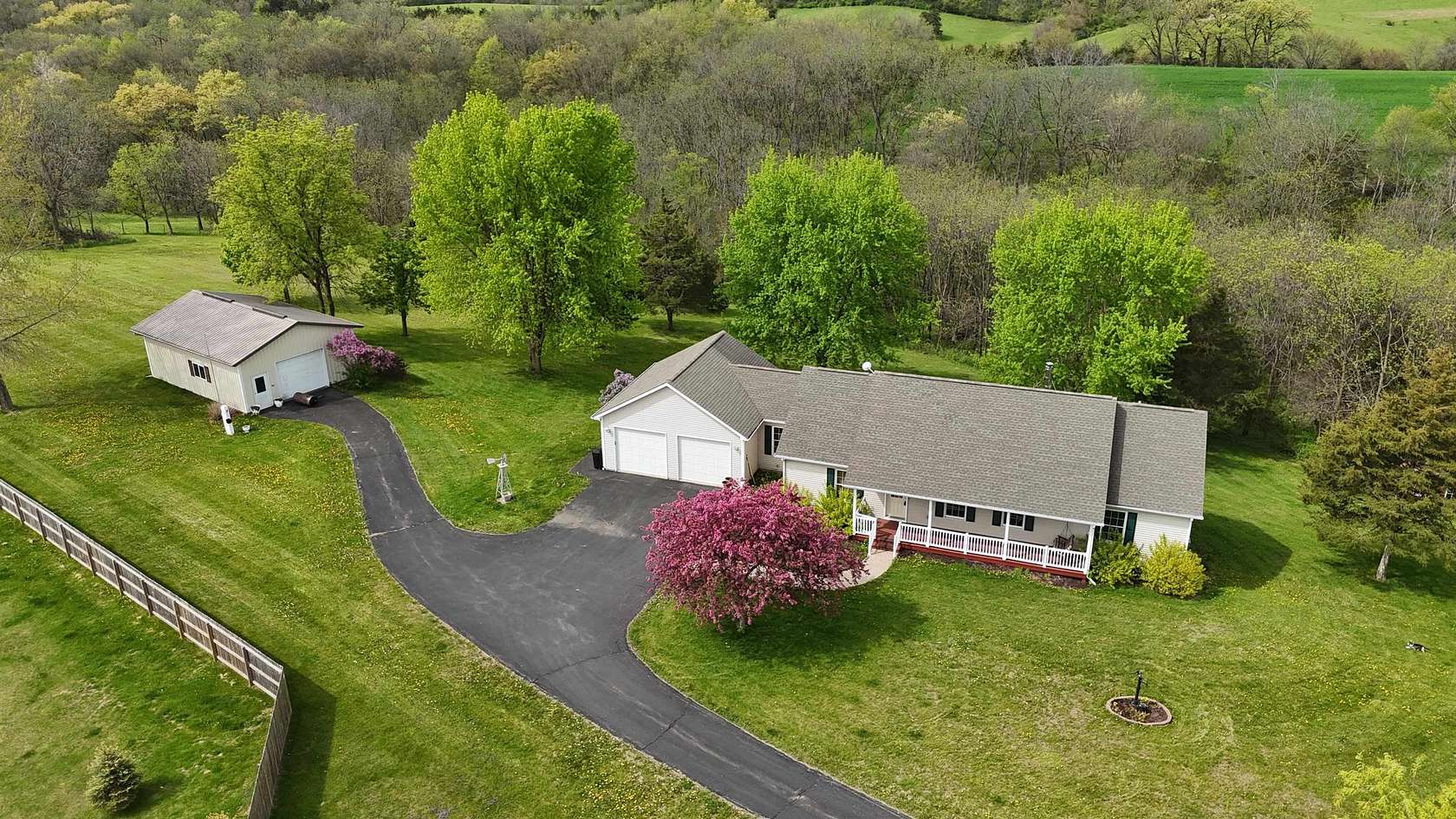 5.34 Acres of Residential Land with Home for Sale in Galena, Illinois