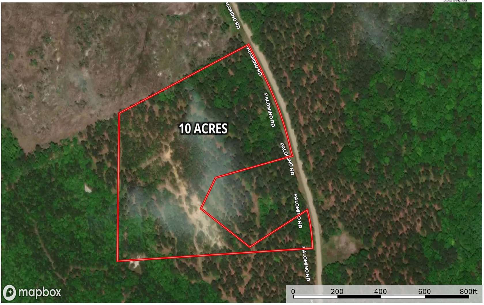 10 Acres of Land for Sale in Heath Springs, South Carolina