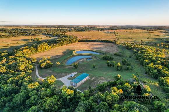 353.97 Acres of Land with Home for Sale in Welch, Oklahoma