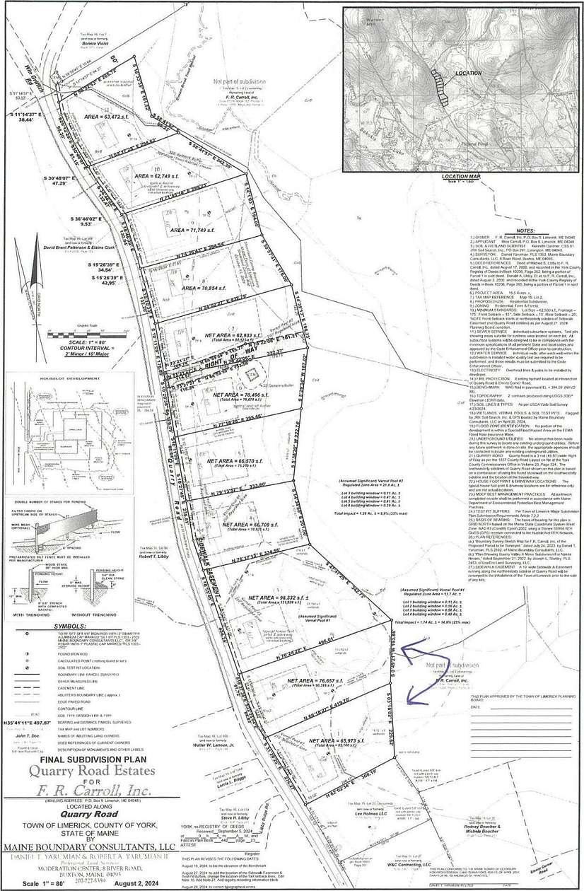 2 Acres of Residential Land for Sale in Limerick, Maine