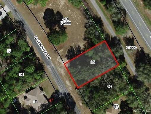 0.25 Acres of Residential Land for Sale in Citrus Springs, Florida