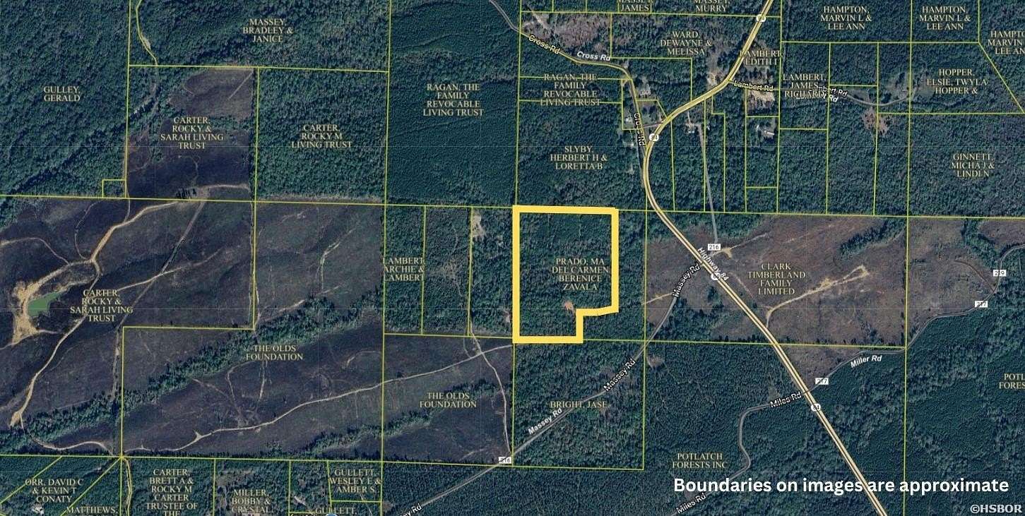 27.58 Acres of Recreational Land for Sale in Amity, Arkansas