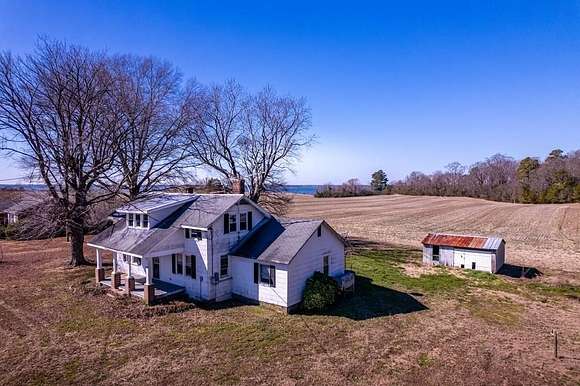 13.82 Acres of Land with Home for Sale in Lancaster, Virginia