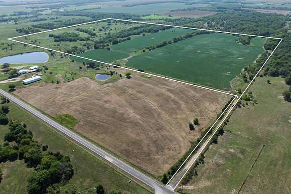 122.68 Acres of Recreational Land & Farm for Sale in Mound Valley, Kansas