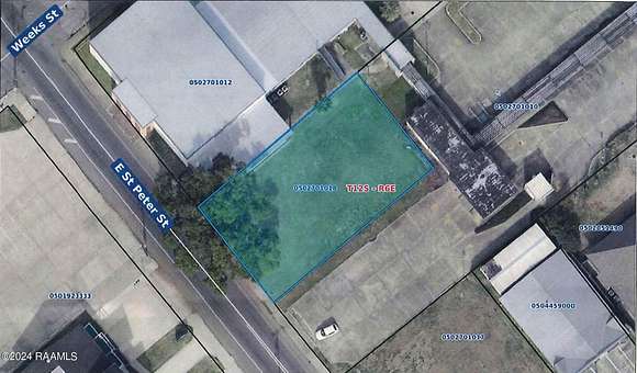 0.21 Acres of Commercial Land for Sale in New Iberia, Louisiana