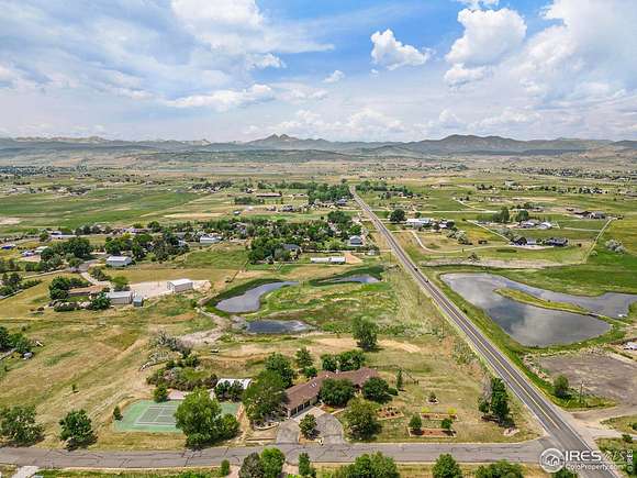 4.47 Acres of Residential Land with Home for Sale in Berthoud, Colorado