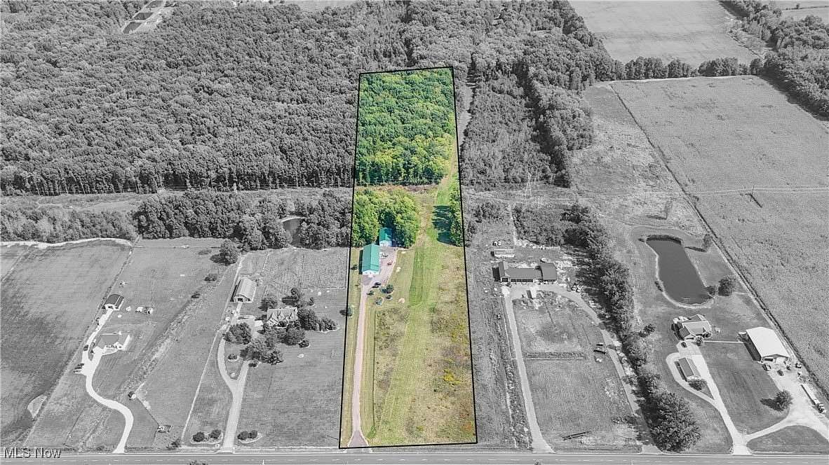 12.81 Acres of Recreational Land with Home for Sale in Oberlin, Ohio