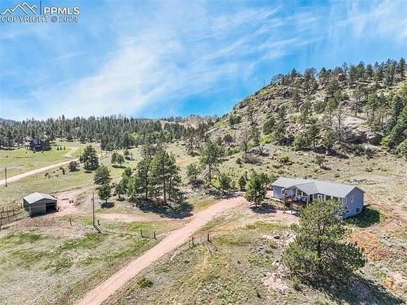 12 Acres of Land with Home for Sale in Florissant, Colorado