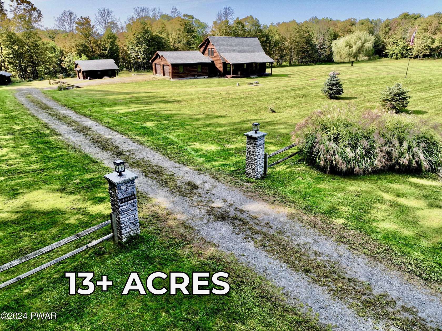 13.25 Acres of Recreational Land with Home for Sale in Pleasant Mount, Pennsylvania