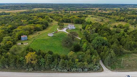 11.04 Acres of Land with Home for Sale in New Virginia, Iowa