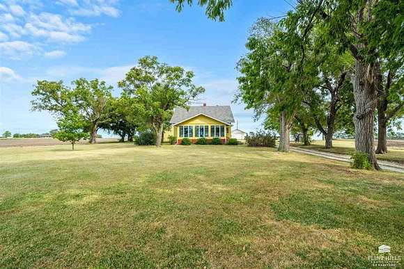 3 Acres of Residential Land with Home for Sale in Chapman, Kansas