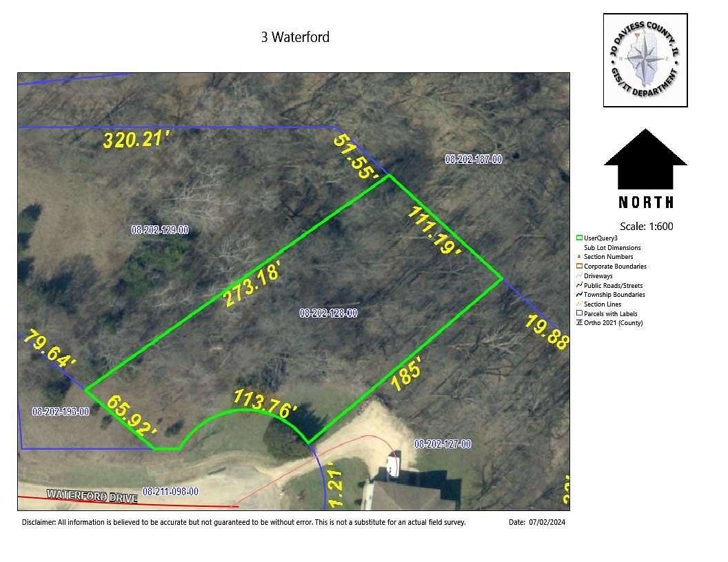 0.63 Acres of Residential Land for Sale in Galena, Illinois