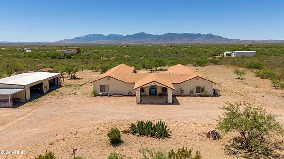 9.2 Acres of Residential Land with Home for Sale in Huachuca City, Arizona