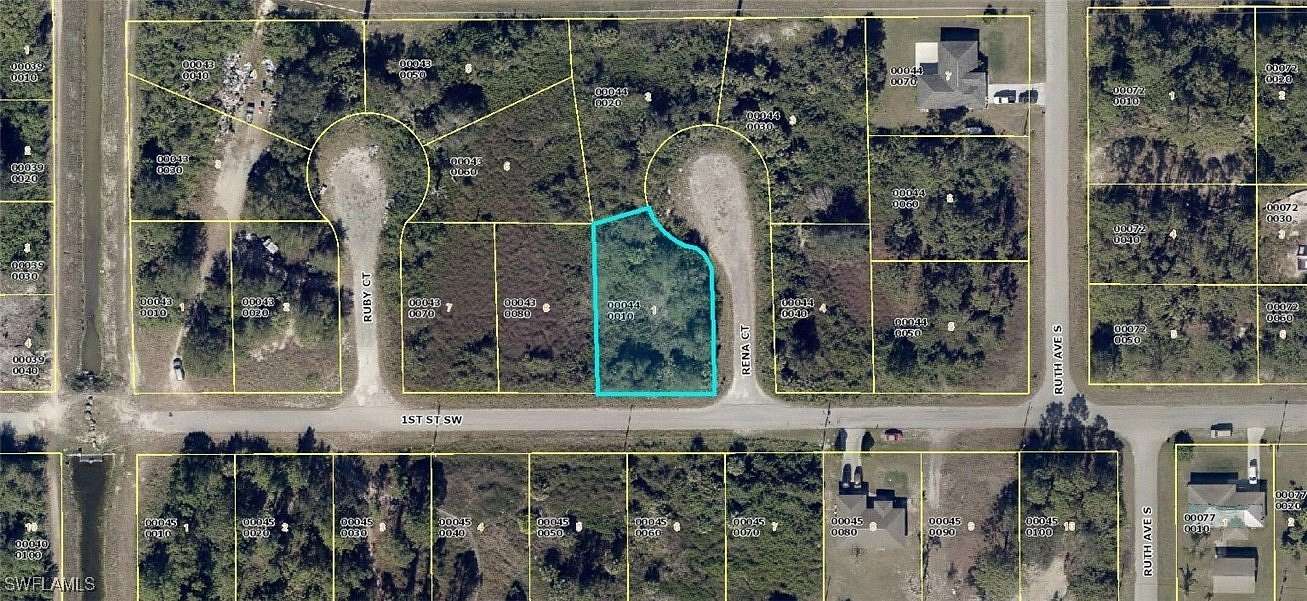 0.296 Acres of Residential Land for Sale in Lehigh Acres, Florida