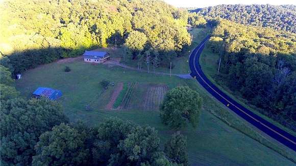 66 Acres of Recreational Land with Home for Sale in Ozone, Arkansas