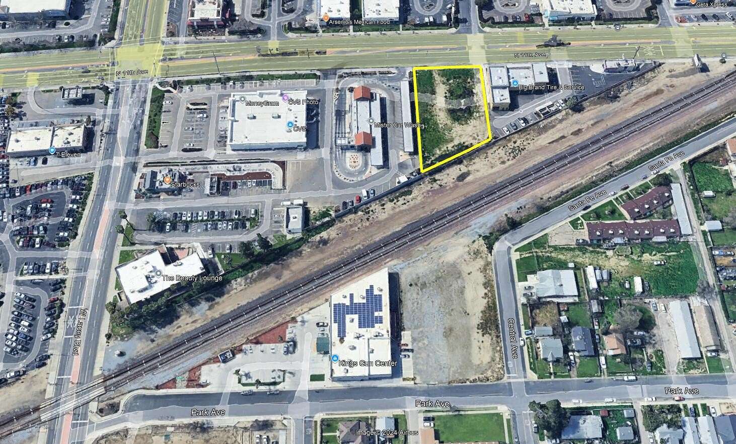 0.65 Acres of Mixed-Use Land for Sale in Hanford, California