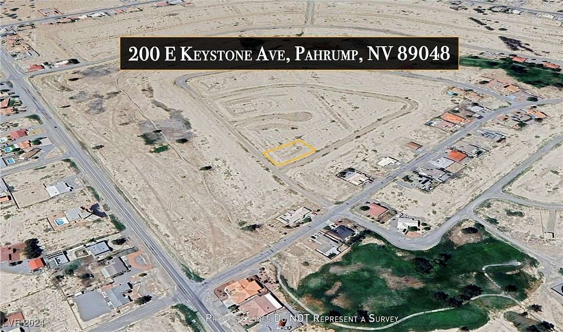 0.213 Acres of Residential Land for Sale in Pahrump, Nevada