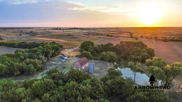 459.7 Acres of Land with Home for Sale in Coats, Kansas