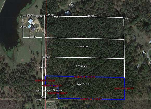 10 Acres of Residential Land for Sale in Florence, Mississippi