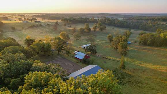 56 Acres of Land with Home for Sale in Mountain View, Missouri