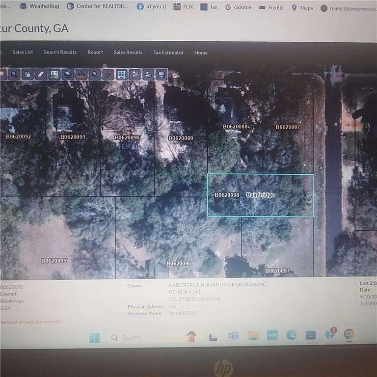 0.14 Acres of Residential Land for Sale in Bainbridge, Georgia