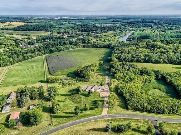 22 Acres of Agricultural Land with Home for Sale in Greenfield, Minnesota