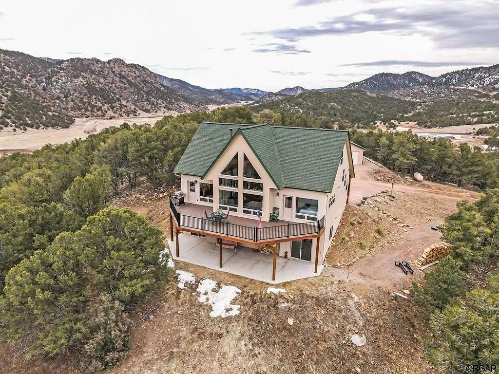 35 Acres of Recreational Land with Home for Sale in Cañon City, Colorado