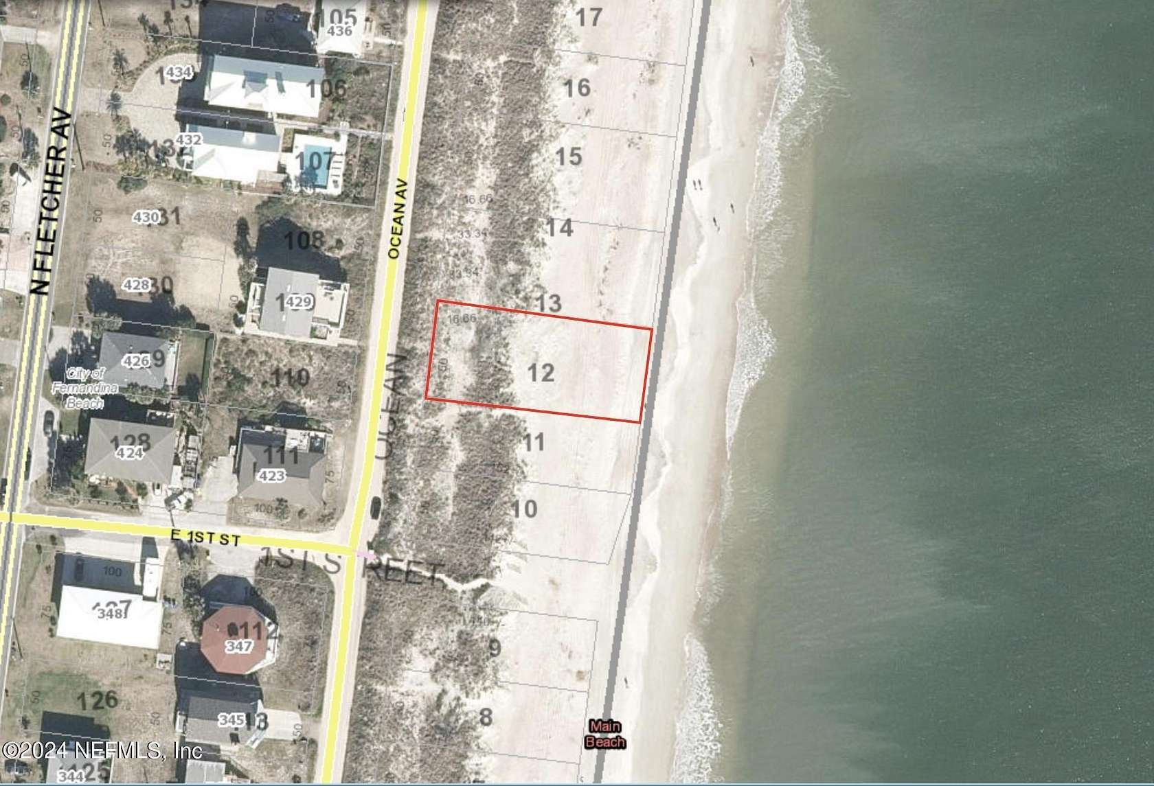 0.23 Acres of Land for Sale in Fernandina Beach, Florida