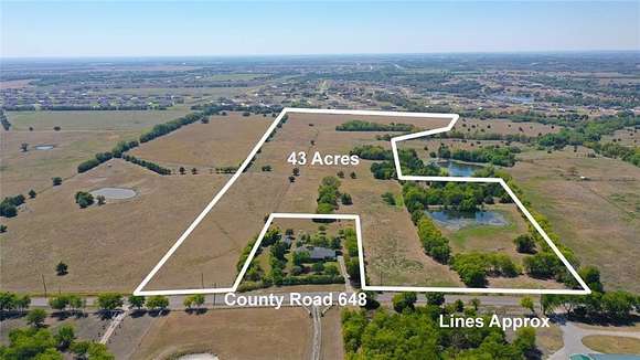 43 Acres of Land for Sale in Farmersville, Texas