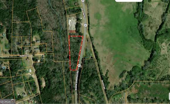 2 Acres of Commercial Land for Sale in Waverly Hall, Georgia