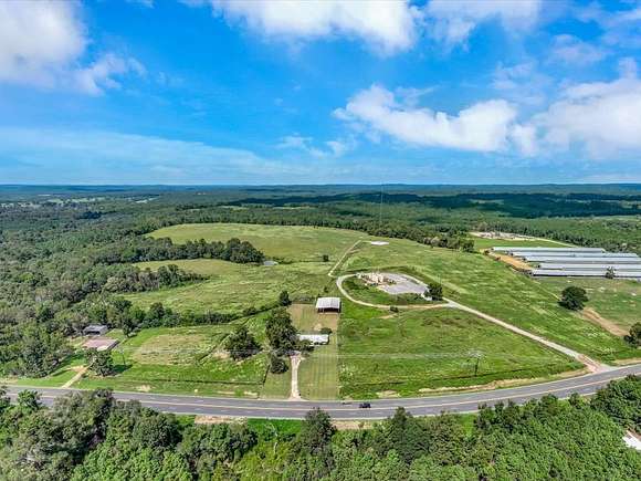 94.64 Acres of Land with Home for Sale in Center, Texas