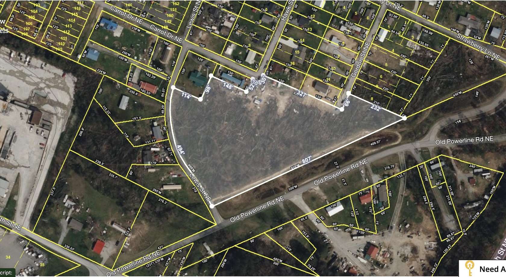 5.5 Acres of Residential Land for Sale in Cleveland, Tennessee