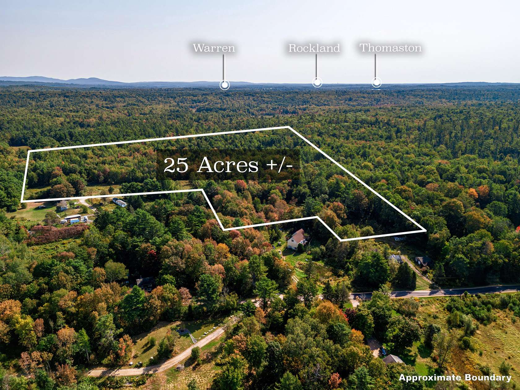 25 Acres of Recreational Land for Sale in Waldoboro, Maine