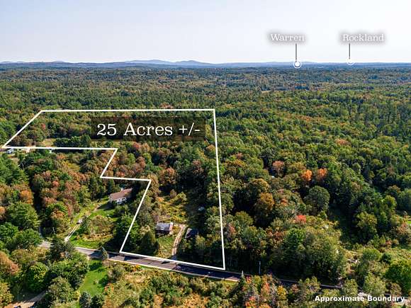 25 Acres of Recreational Land for Sale in Waldoboro, Maine