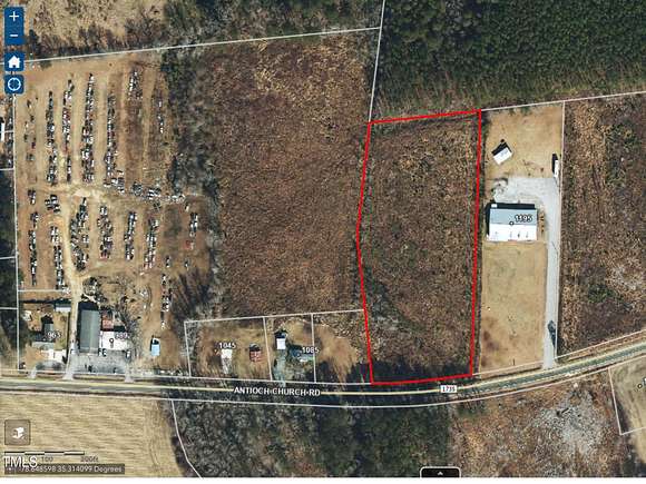 4.12 Acres of Residential Land for Sale in Dunn, North Carolina