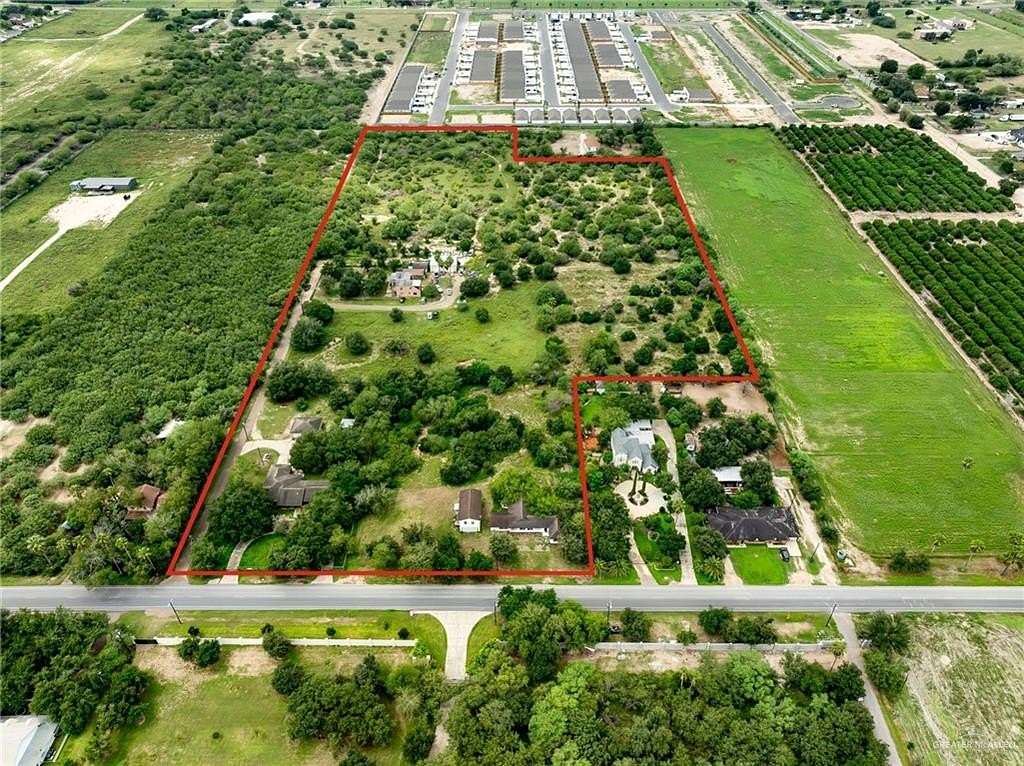 13.52 Acres of Land with Home for Sale in Mission, Texas