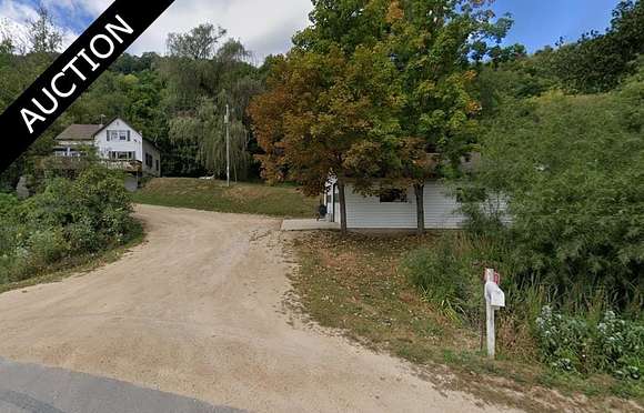 6.03 Acres of Residential Land with Home for Auction in Chaseburg, Wisconsin