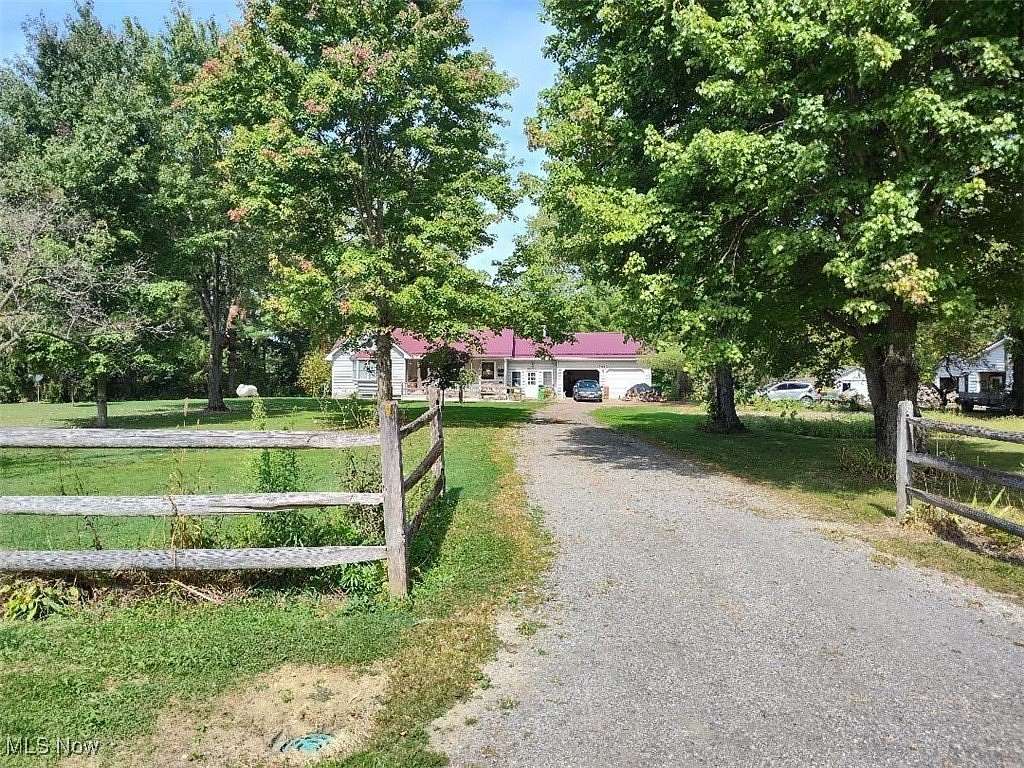 7.84 Acres of Land with Home for Sale in Rock Creek, Ohio