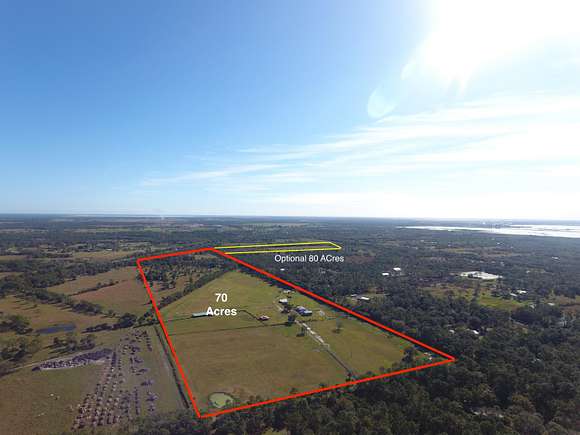 70 Acres of Improved Agricultural Land for Sale in Indiantown, Florida