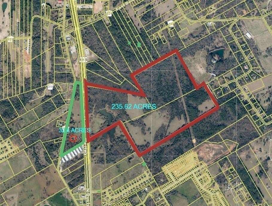 268.02 Acres of Agricultural Land for Sale in Bullard, Texas