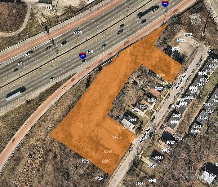 1.556 Acres of Commercial Land for Sale in Cincinnati, Ohio