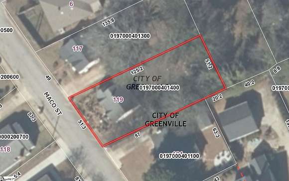 0.14 Acres of Residential Land for Sale in Greenville, South Carolina