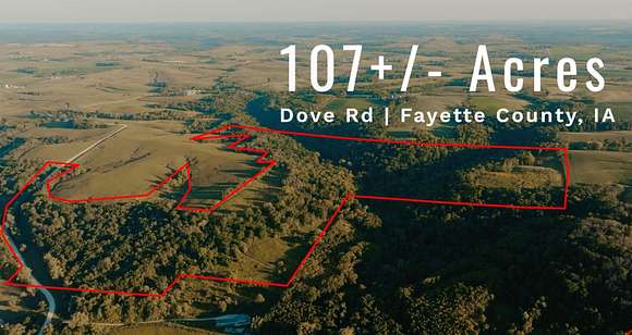 107 Acres of Recreational Land for Sale in Elgin, Iowa