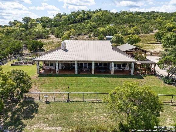 16.7 Acres of Land with Home for Sale in Medina, Texas