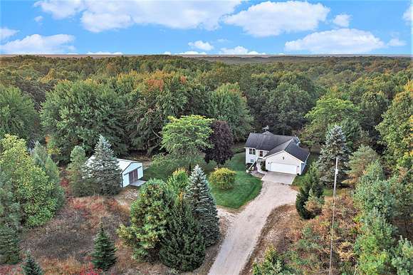 6 Acres of Residential Land with Home for Sale in New Era, Michigan