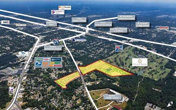 32.4 Acres of Land for Sale in Tyler, Texas