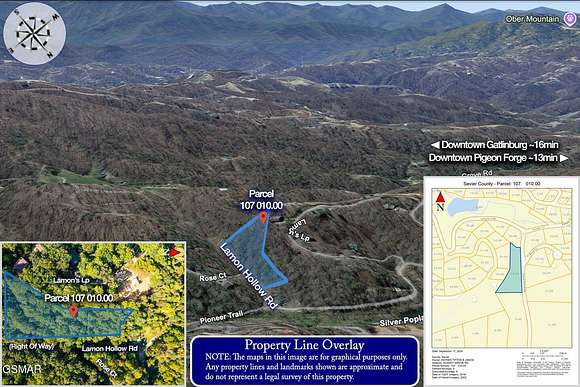 1.06 Acres of Residential Land for Sale in Sevierville, Tennessee