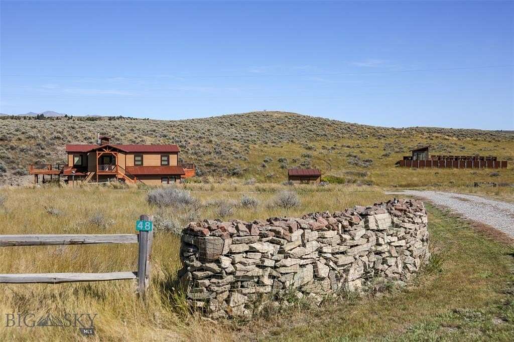 20.07 Acres of Agricultural Land with Home for Sale in Clyde Park, Montana