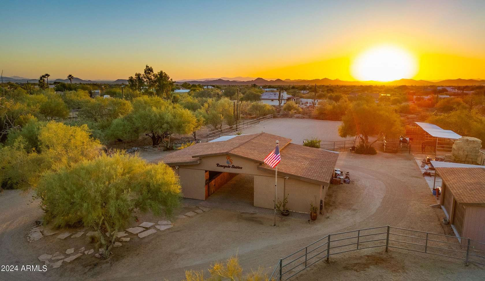 2.03 Acres of Residential Land with Home for Sale in Cave Creek, Arizona